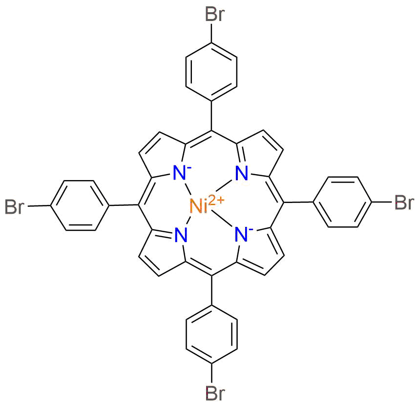 (SP-4-1)-[5,10,15,20-Tetrakis(4-bromophenyl)-21H,23H-porphinato(2-)-κN21,κN22,κN23,κN24]nickel