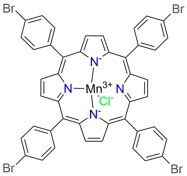 (SP-5-12)-Chloro[5,10,15,20-tetrakis(4-bromophenyl)-21H,23H-porphinato(2-)-κN21,κN22,κN23,κN24]manganese